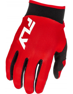Gants enfant FLY RACING F-16 - noir/rouge 2