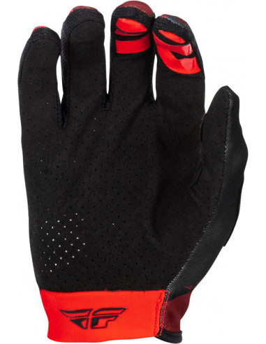 Gants FLY RACING Lite - noir/rouge