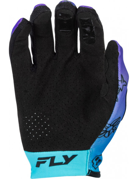 Gants FLY RACING Lite Outline Special Edition - violet/bleu/noir