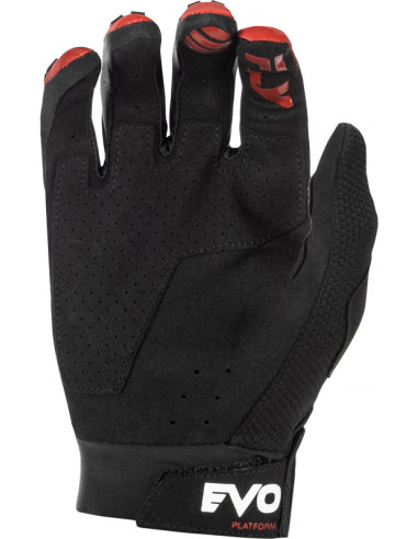 Gants FLY RACING Evolution DST - rouge/noir/blanc