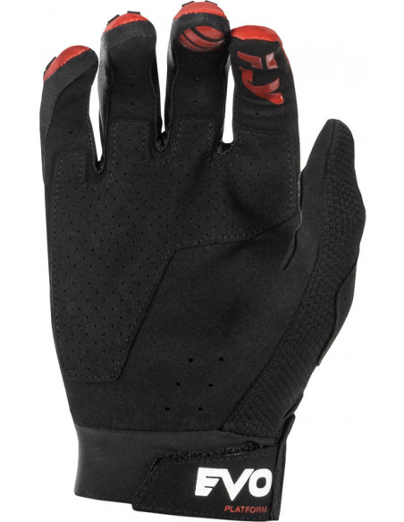 Gants FLY RACING Evolution DST - rouge/noir/blanc