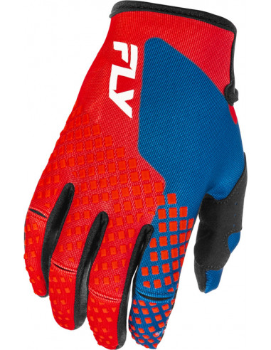 Gants enfant FLY RACING Kinetic - rouge/blanc/bleu