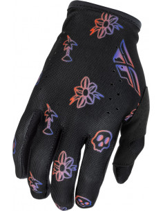 Gants enfant FLY RACING Lite Outline Special Edition - noir/rouge/violet 2