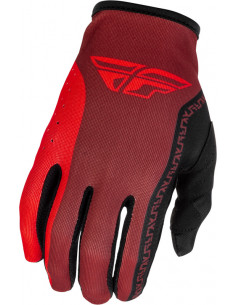 Gants enfant FLY RACING Lite - rouge/noir 2