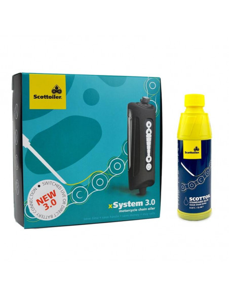 SCOTTOILER XSystem 3.0 + 250 ml Standard Blue (0-30°C)
