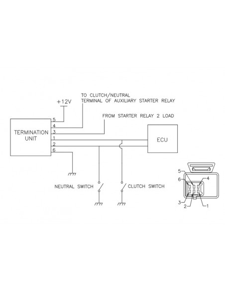 Relais de démarreur TECNIUM by DZE