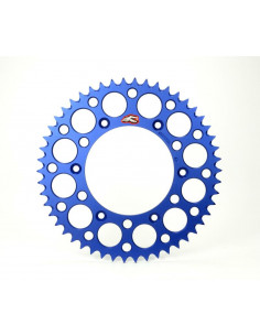 Couronne RENTHAL aluminium Ultra-Light anti-boue anodisé dur HA - 520 2