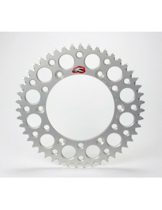 Couronne RENTHAL aluminium Ultra-Light anti-boue 441U - 428 2