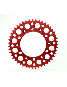 Couronne RENTHAL aluminium Ultra-Light anti-boue 154U - 520 2