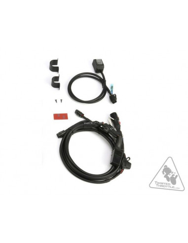 Kit d'éclairage universel DL9 lentille orange avec câblage Premium Kit d'éclairage universel DL9 lentille orange avec câblage Premium