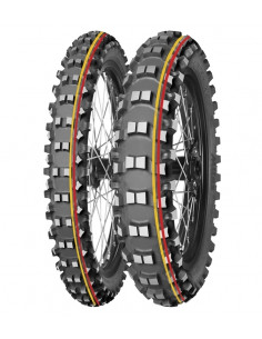 Pneu MITAS TERRA FORCE-MX SM 120/80-19 NHS 63M TT SOFT TO MEDIUM RED YELLOW 2