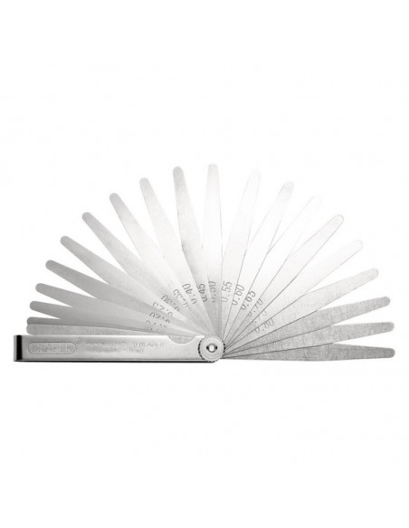 Jeu de 20 jauges d'épaisseur métriques DRAPER