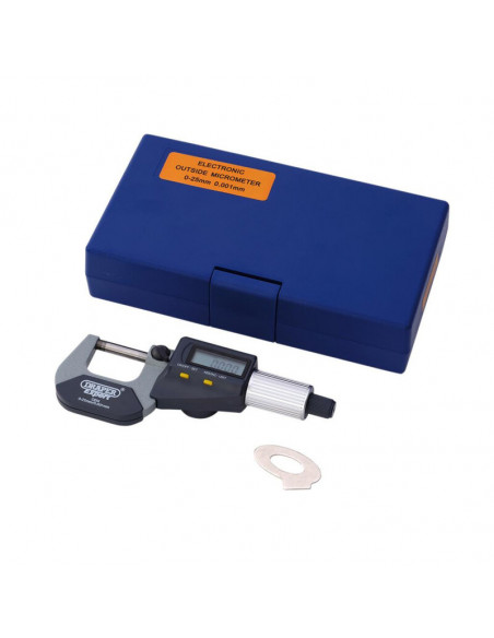 Micromètre externe numérique DRAPER Expert - 0-25 mm