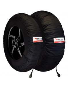 Couvertures Chauffantes VECTOR Pro-Track programmables jusqu’à 99 ºC - 120/200-17 – SBK – MOTO2 2