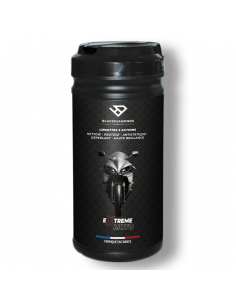 Lingettes moto sans eau...