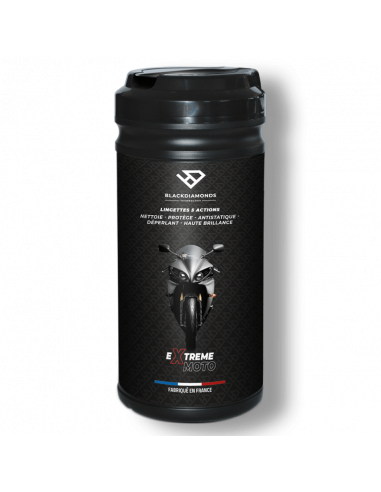 Lingettes moto sans eau BlackDiamonds
