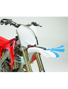 Garde-boue avant POLISPORT Supermotard SM Line blanc 2