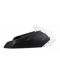 Ouïes de radiateur supérieures RACETECH blanches/noires Yamaha YZ250/450F