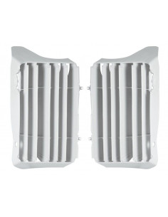 Ouïes de radiateur RACETECH blanc Honda CRF450R