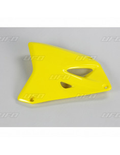 Ouïes de radiateur UFO jaune Suzuki RM85