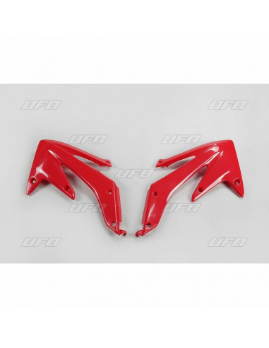 Ouïes de radiateur UFO rouge Honda CRF450R