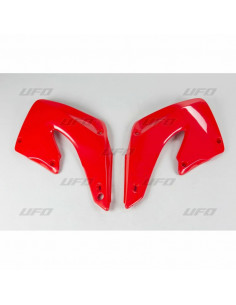 Ouïes de radiateur UFO rouge Honda CR125R/250R