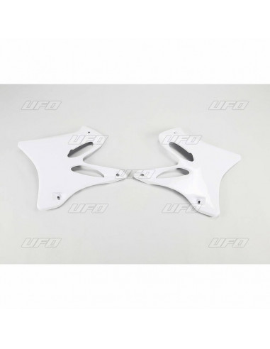 Ouïes de radiateur UFO blanc Yamaha