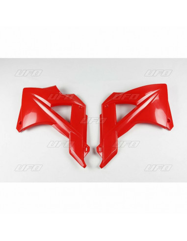 Ouïes de radiateur UFO rouge Gas Gas