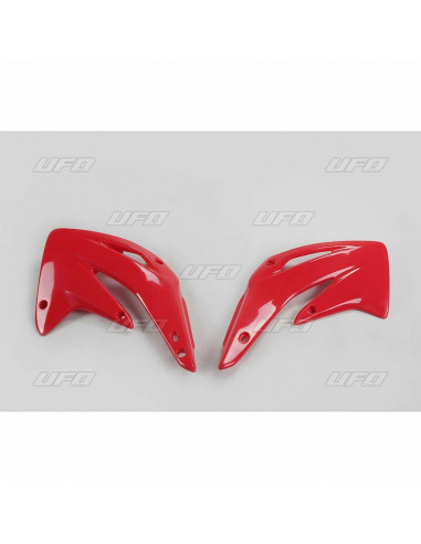 Ouïes de radiateur UFO rouge Honda CR85R/85RB