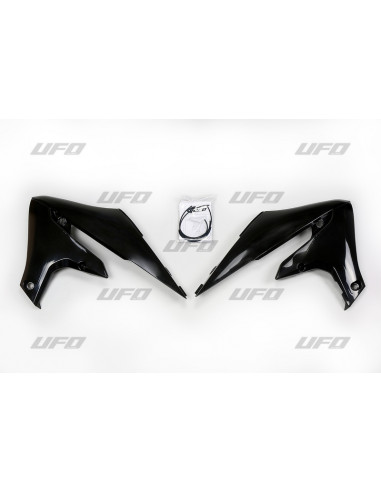 Ouïes de radiateur UFO noir Yamaha YZF450F