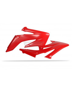 Ouïes de radiateur POLISPORT rouge Honda CRF250R