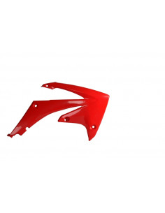 Ouïes de radiateur POLISPORT rouge Honda CRF250R/CRF450R 2