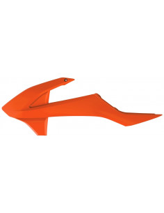 Ouïes de radiateur POLISPORT couleur origine (2018) orange KTM SX85
