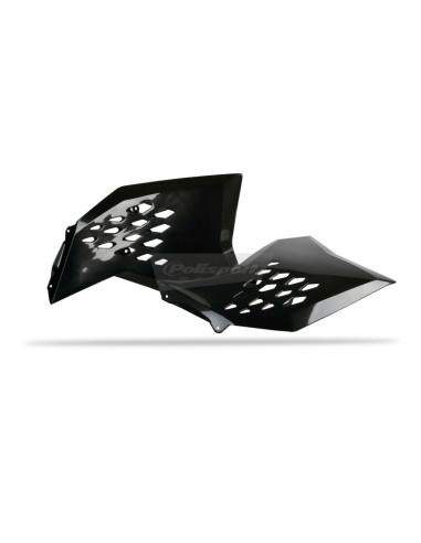 Ouïes de radiateur POLISPORT noir KTM