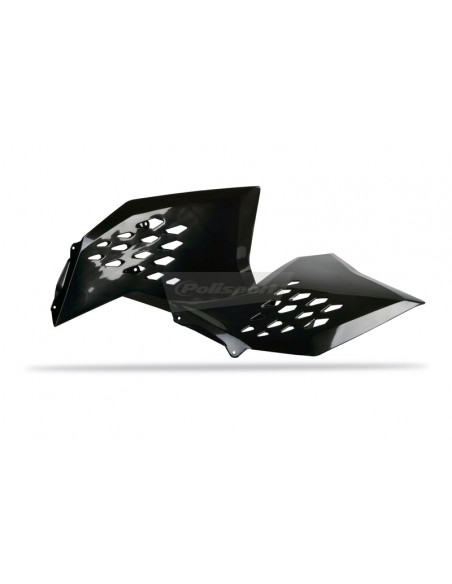 Ouïes de radiateur POLISPORT noir KTM