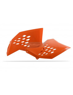 Ouïes de radiateur POLISPORT orange KTM 2
