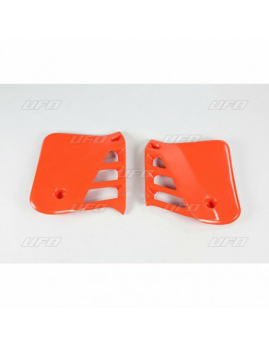Ouïes de radiateur UFO orange Honda CR250R