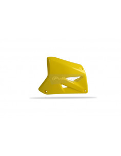 Ouïes de radiateur POLISPORT jaune Suzuki RM125/RM250 2