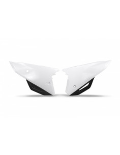 Plaques latérales UFO blanc Honda CRF 450 R