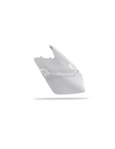 Plaques latérales POLISPORT blanc Suzuki RM125/RM250 2