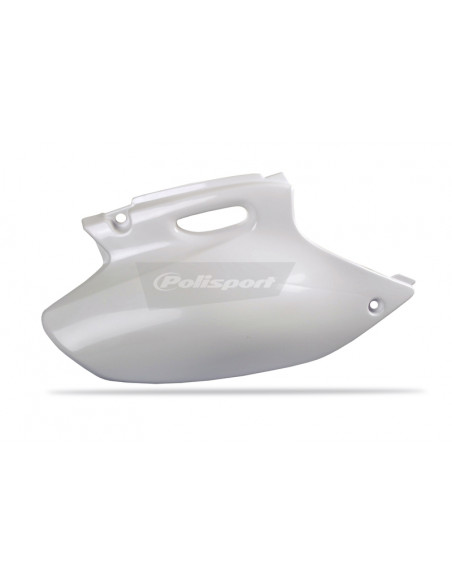 Plaques latérales POLISPORT blanc Yamaha