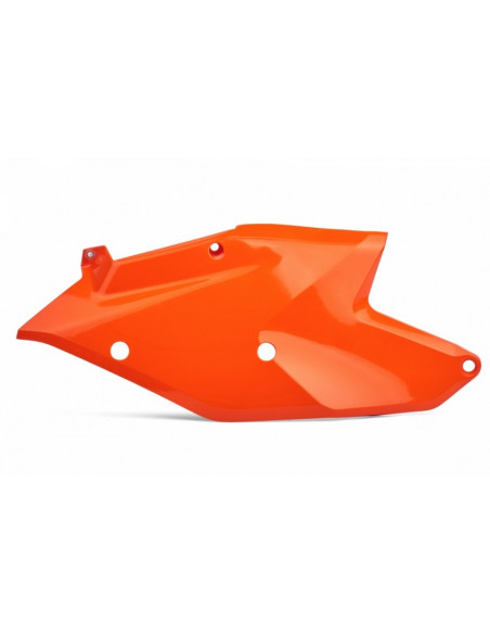 Plaques latérales POLISPORT orange KTM