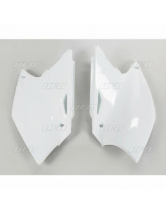 Plaques latérales UFO blanc Suzuki RM-Z250