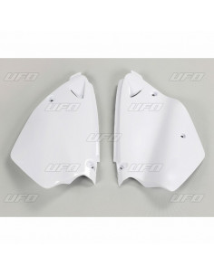 Plaques latérales UFO blanc Yamaha