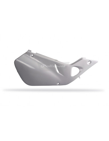 Plaques latérales POLISPORT blanc Honda CR125R/CR250R