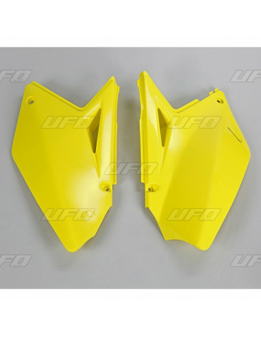 Plaques latérales UFO jaune Suzuki RM-Z250