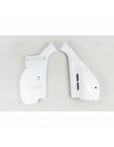 Plaques latérales UFO blanc Honda XR600R