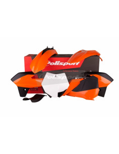 Kit plastique POLISPORT couleur origine (13-14) KTM SX85