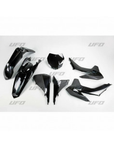 Kit plastique UFO noir KTM