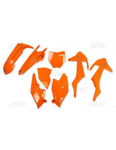 Kit plastique UFO orange fluo KTM